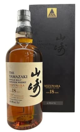 Yamazaki Mizunara cask 18 years 100th anniversary release thumbnail 1