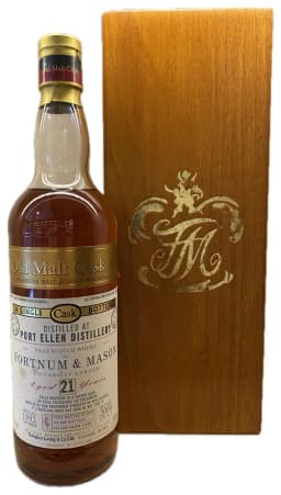 Port Ellen 21 Year Old 1982 Old Malt Cask (Douglas Laing) for Fortnum & Mason thumbnail 1