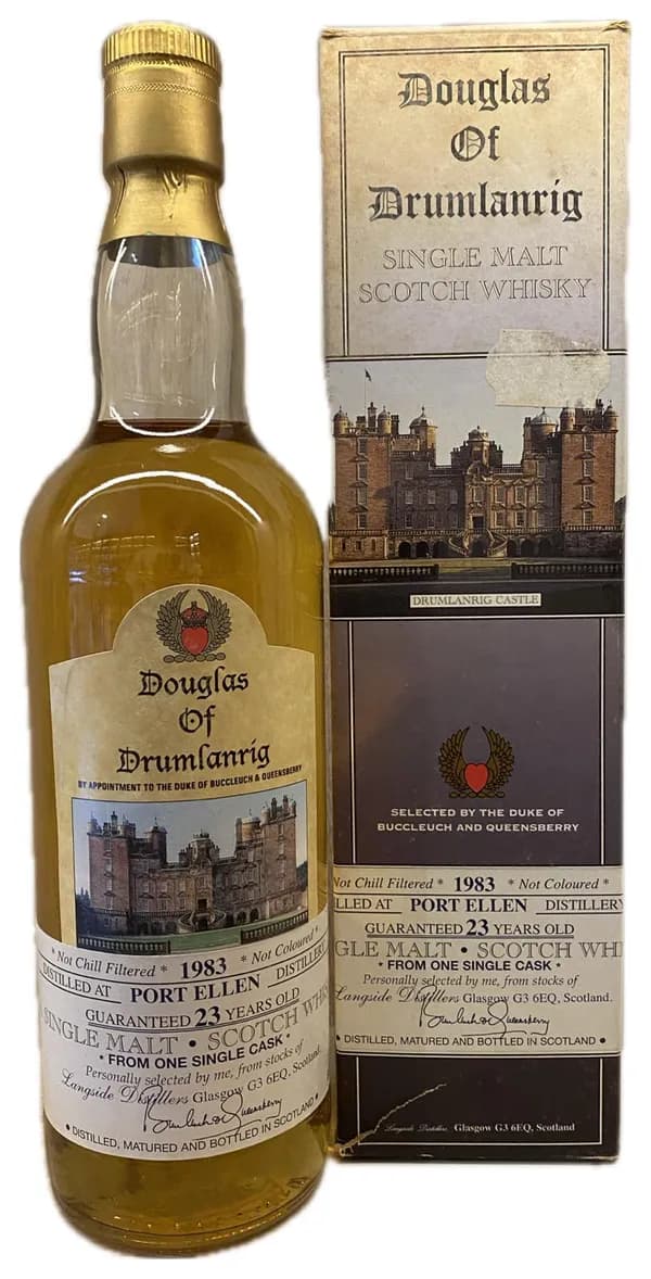 Port Ellen 23 Years Old Douglas Of Drumlanrig 1983 Single Malt Scotch Whisky