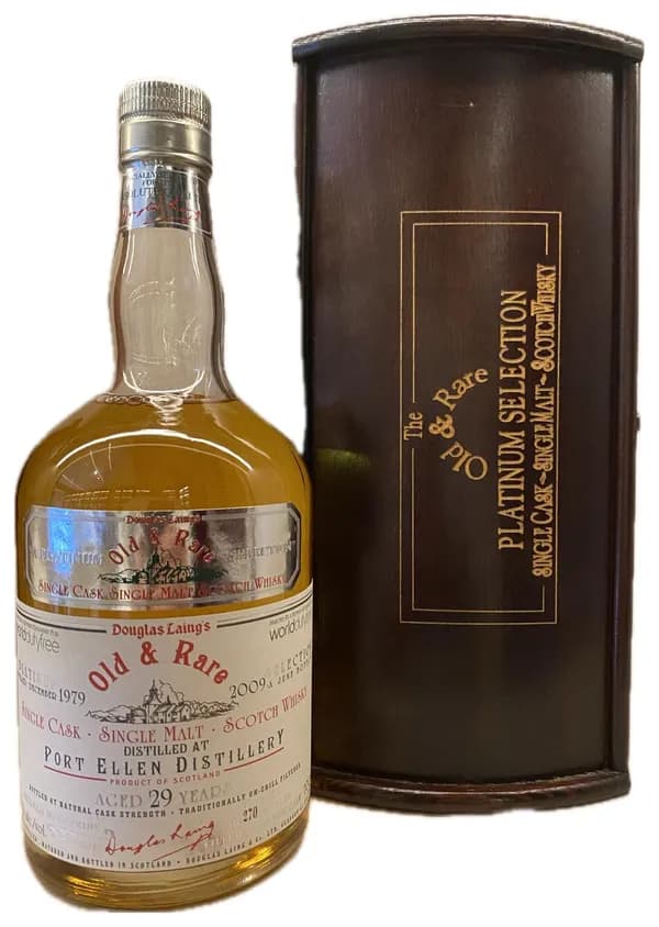 Port Ellen 29 Years Douglas Laing's Old & Rare Platinum Selection  Single Cask Single Malt Scotch Whisky