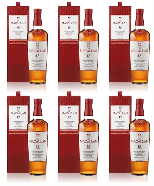 Macallan 12 Year Old Sherry Oak 2025 (6 bottles)