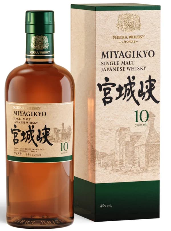 Nikka Miyagikyo 10 Year Old, 2025 Single Malt Japanese Whisky