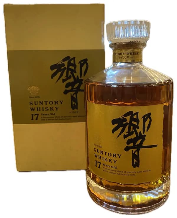 Suntory Hibiki 17 Years Old Gold Label
