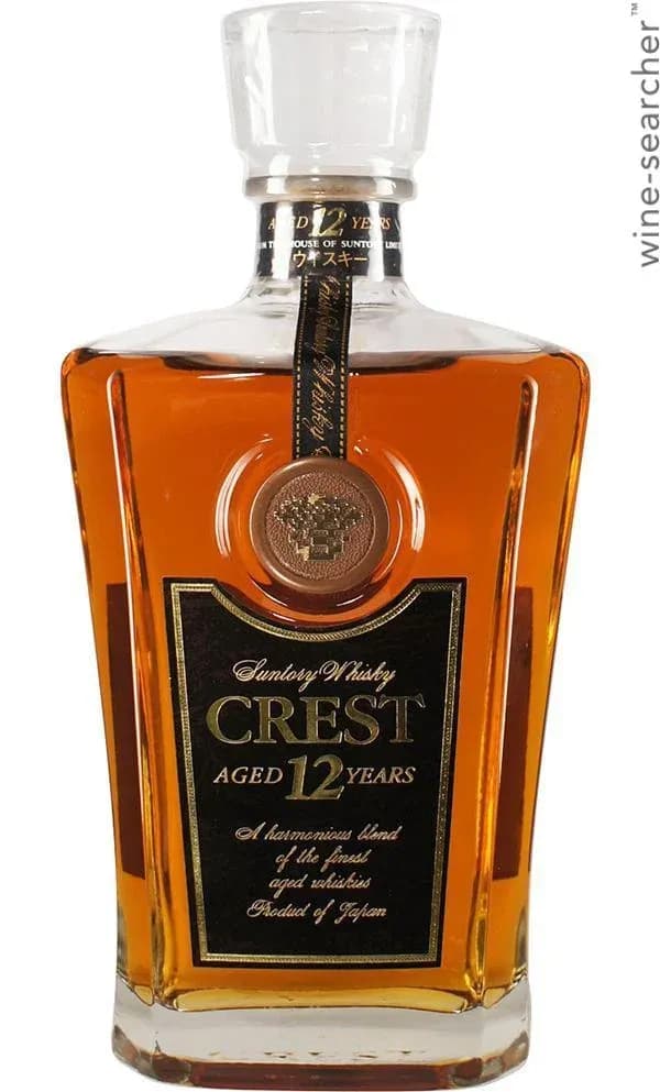 Suntory Crest 12 Year Old Blended Japanese Whisky