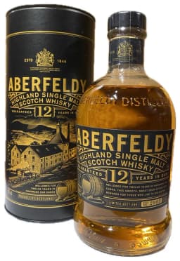 Aberfeldy 12 Year Old Highland Single Malt Scotch Whisky thumbnail 1