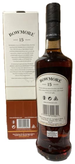 Bowmore 15 Years Old Islay Single Malt Whisky thumbnail 2