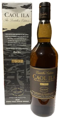 Caol Ila The Distillers Edition 2007 Islay Single Malt Whisky thumbnail 1