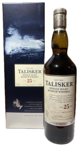 Talisker 25 Years Single Malt Whisky (2017 Release) thumbnail 1