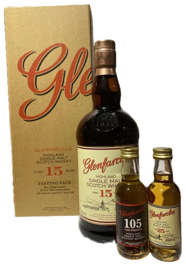Glenfarclas 15 Year Old Tasting Pack 