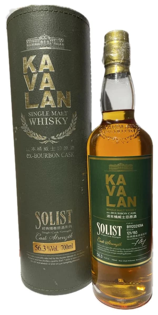 Kavalan Solist ex-Bourbon Cask 