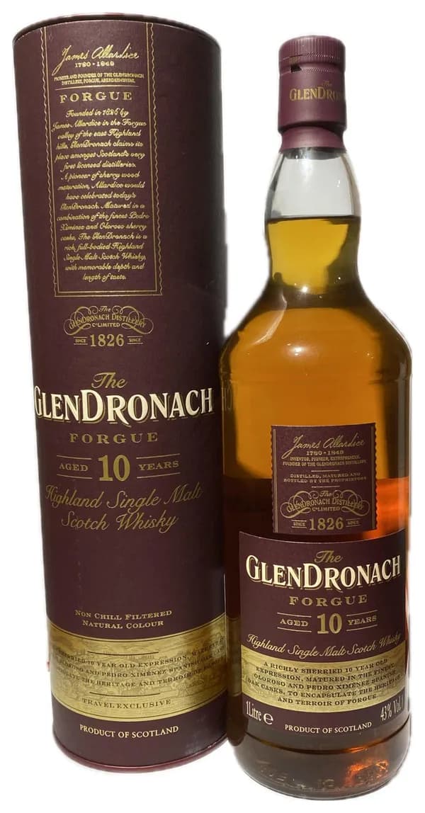 GlenDronach Forgue 10 Year Old 
