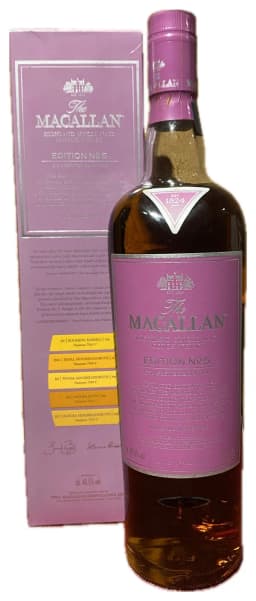 Macallan Edition No. 5 Highland Single Malt Scotch Whisky thumbnail 1