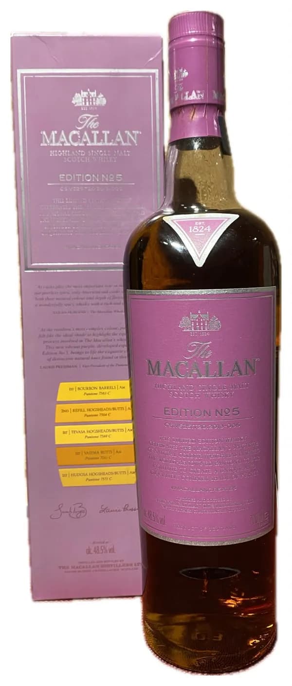 Macallan Edition No. 5 Highland Single Malt Scotch Whisky