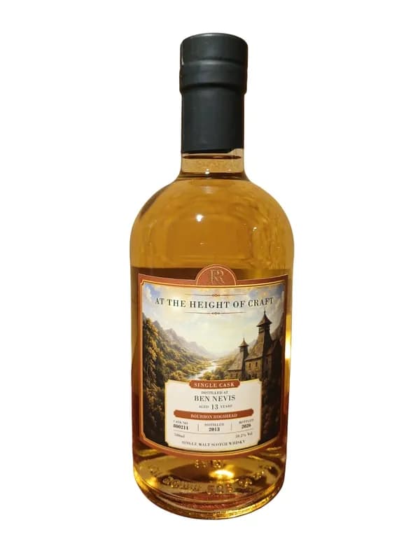 Ben Nevis 13 Year Old 2013, At The Height Of Craft, Cask #800211, Rare & Refine