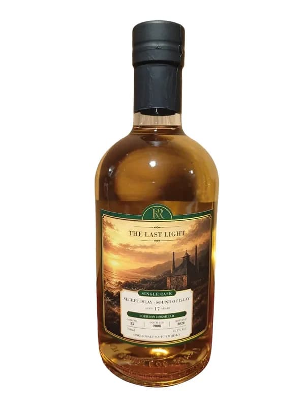 Secret Islay - Sound of Islay 17 Years Old 2008, The Last Light' Single Cask #35, Rare & Refine 