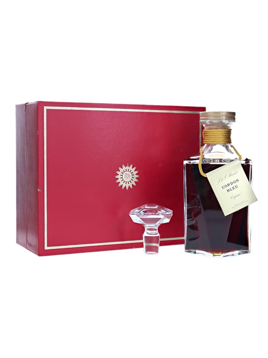 Martell Cordon Bleu Baccarat Cognac 1970s 