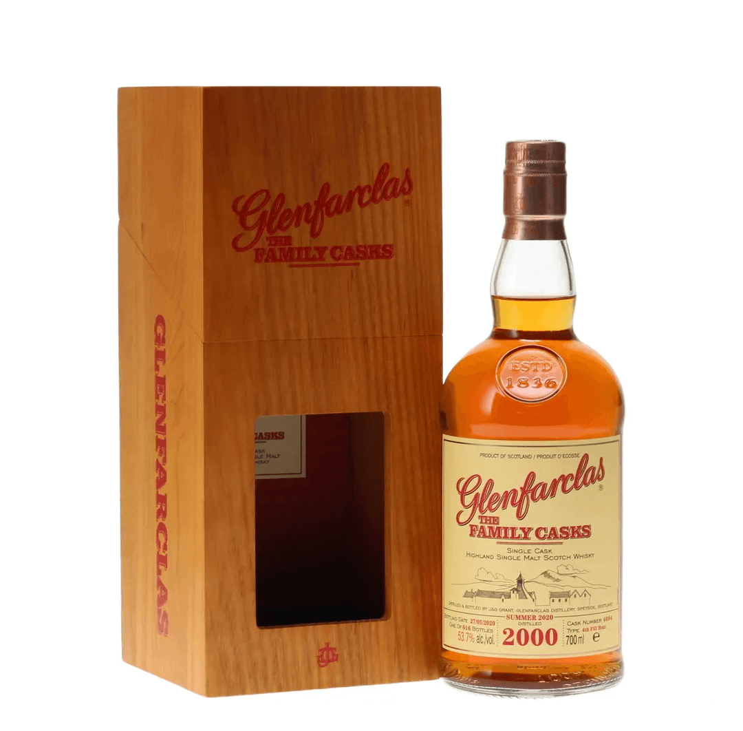 GLENFARCLAS 20 year old FAMILY CASK #4084, SUMMER 2020 EDITION 