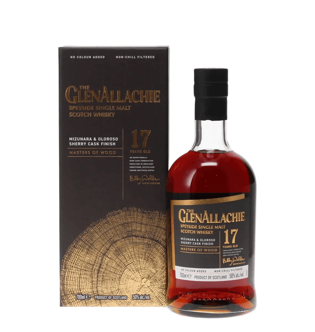 GLENALLACHIE 17 YEAR OLD  (MIZUNARA & OLOROSO SHERRY CASK FINISH)