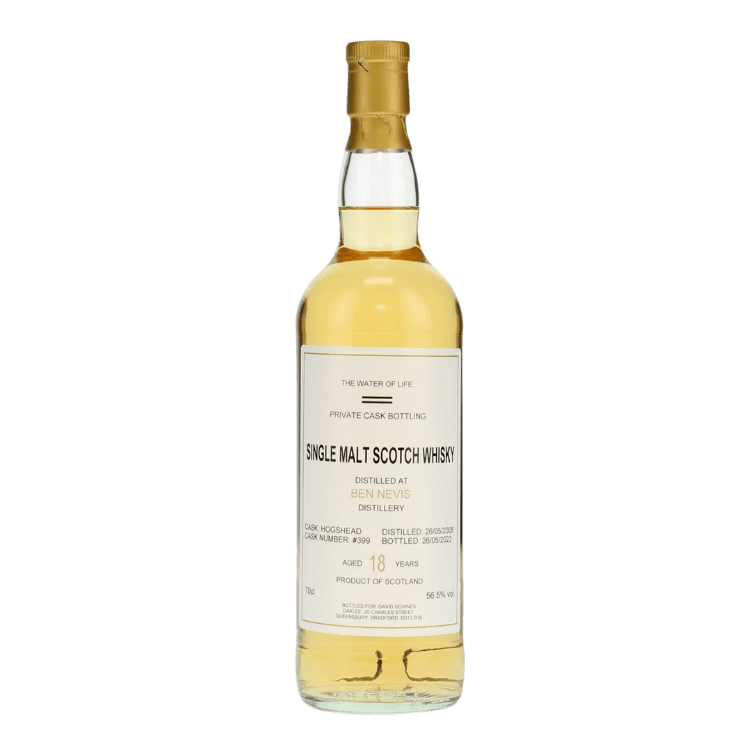 Ben Nevis 2005, 18 Year Old Single Cask #399 Private Cask    