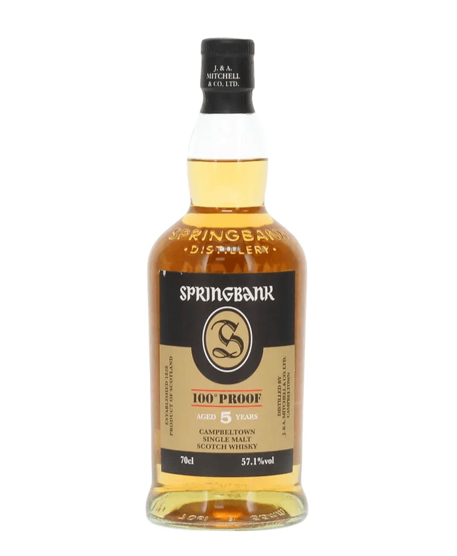 Springbank 5 Year Old 100 Proof