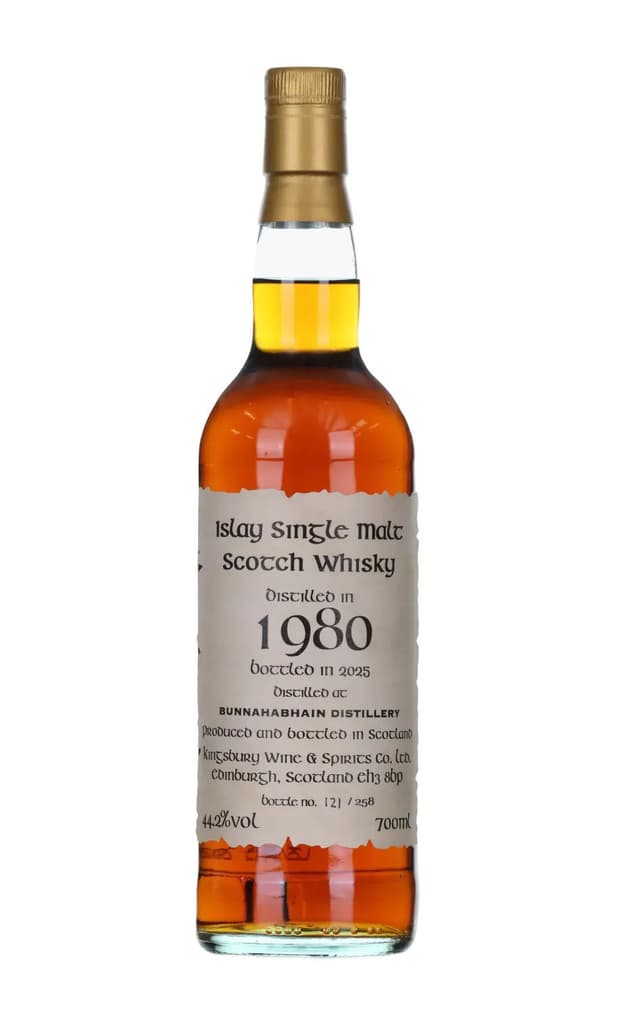 Bunnahabhain 45 Years Old 1980, first-fill Pedro Ximénez, single cask