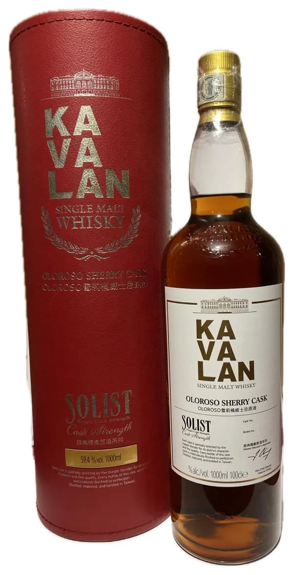 Kavalan Solist Oloroso Sherry Cask Strength