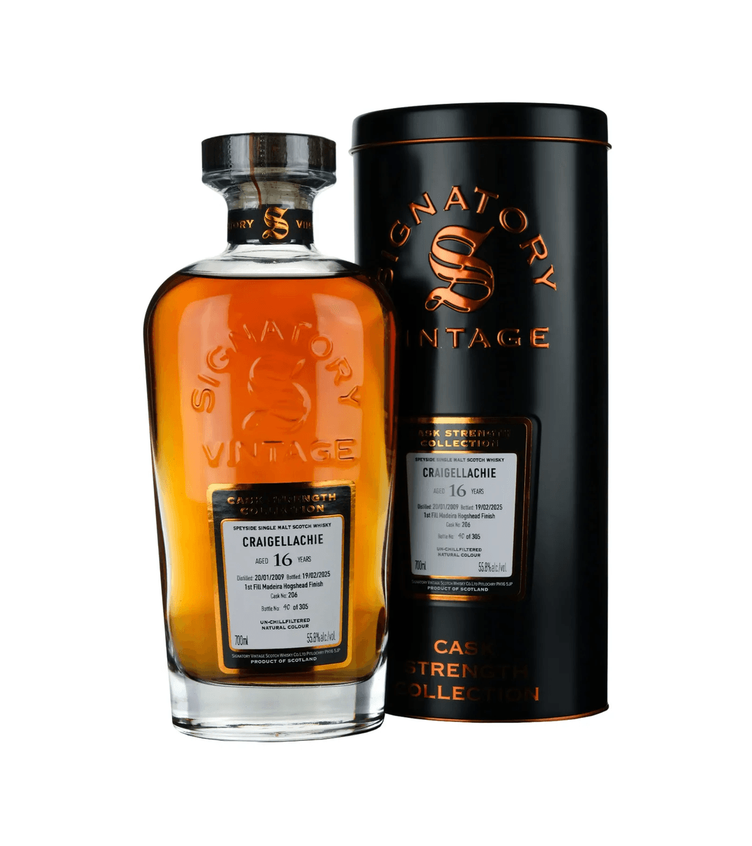 Craigellachie 2009, 16 Year Old Signatory Vintage Cask Strength Collection Single Cask